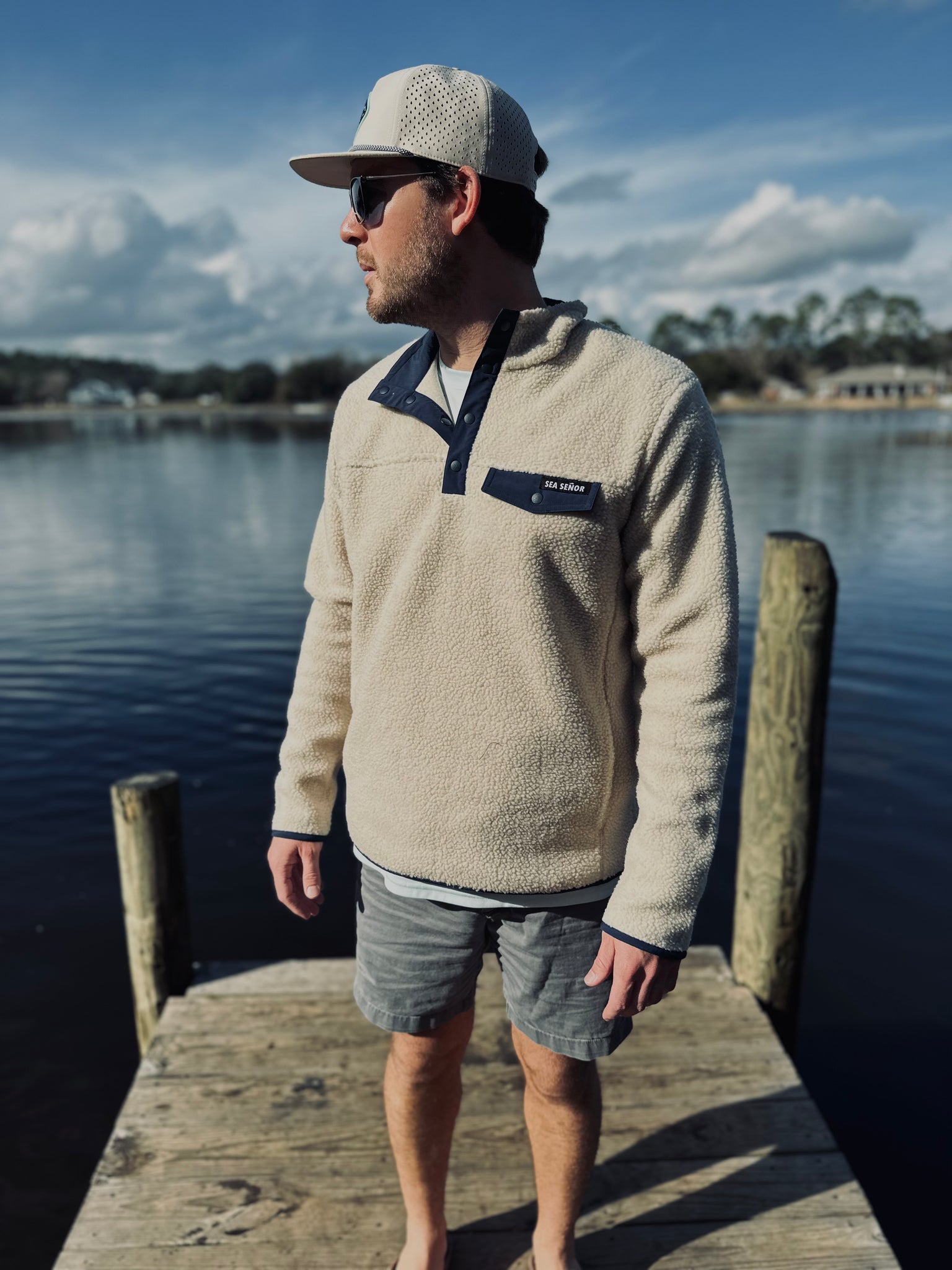 Woolie fleece discount pullover